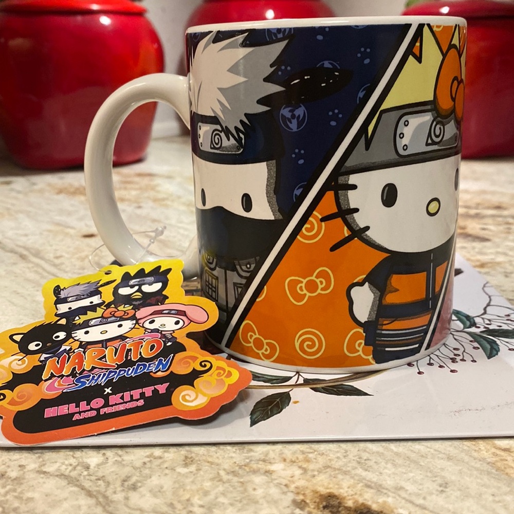 !!!BRAND NEW!!! Naruto x Hello Kitty Mug